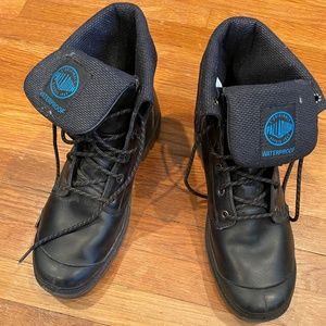 Palladium Waterproof Boots, Men's size 10.5, women's size 12.